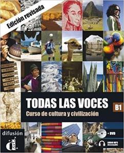 TODAS LAS VOCES B1 ALUMNO(+CD+DVD) NUEVA EDITION