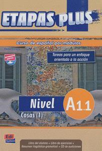ETAPAS PLUS A1.1 LIBRO DEL ALUMNO+CUADERNO DE EJERCICIOS+CD