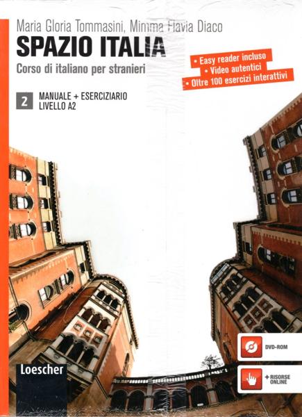 SPAZIO ITALIA 2 MANUALE+ESERCIZIARIO LIVELLO A2