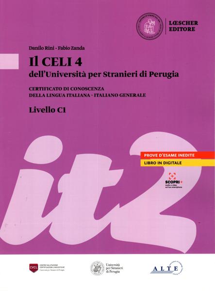 IL CELI 4 DELL’ UNIVERSITA PER STRANIERI DI PERUGIA + LIBRO IN DIGITALE