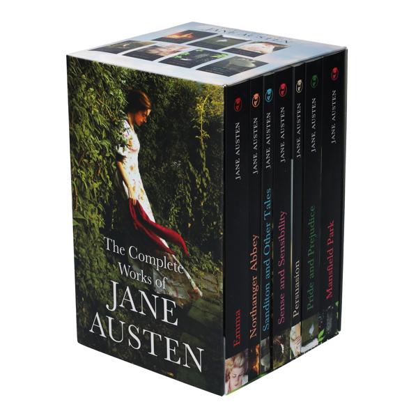THE COMPLETE WORKS OF JANE AUSTEN 7 BOOKS COLLECTION BOX SET