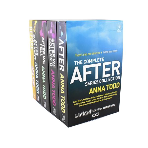 THE AFTER SERIES 5 BOOKS COLLECTION BOX SET BY ANNA TODD
