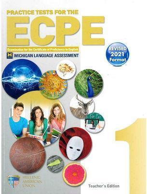 ECPE PRACTICE TESTS BOOK 1 TEACHER'S BOOK (+CD) REVISED 2021 FORMAT