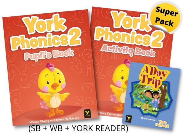 YORK PHONICS LEVEL 2 SUPER PACK