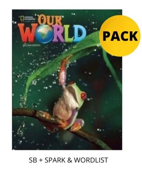 OUR WORLD 1 PACK FOR GREECE (STUDENT'S BOOK + SPARK & WORDLIST) BRIT. ED 2ND ED