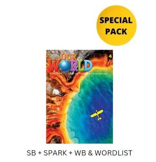 OUR WORLD 4 2ND EDITION SPECIAL PACK FOR GREECE (STUDENT'S BOOK + SPARK + WORKBOOK & WORDLIST)