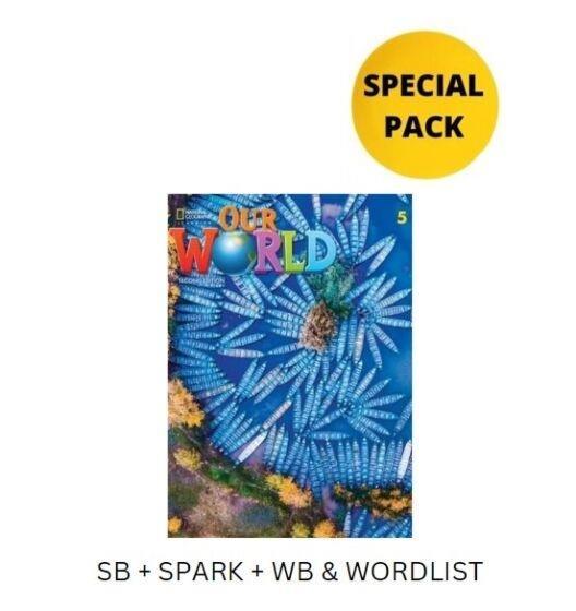 OUR WORLD 5 SPECIAL PACK FOR GREECE (STUDENT'S BOOK +SPARK +WORKBOOK +WORDLIST) 2020 2ND ED