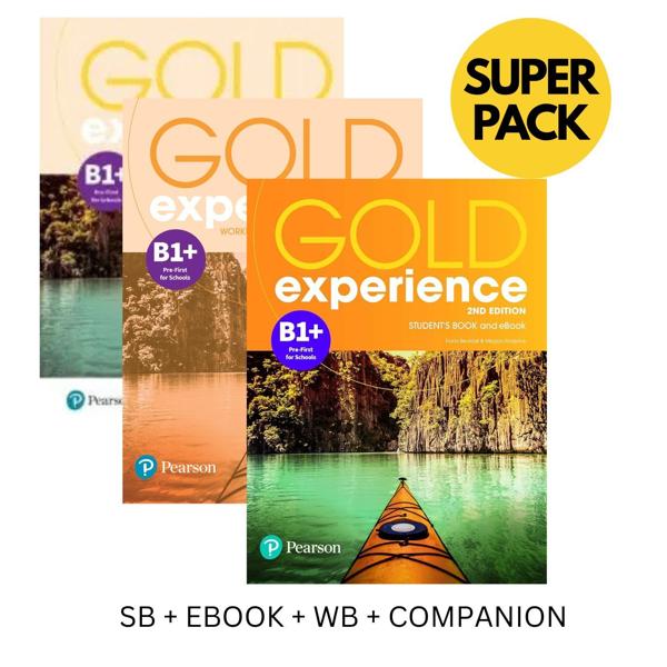 GOLD EXPERIENCE B1+ SUPER PACK (STUDENT'S BOOK + EBOOK + WORKBOOK + COMPANION) 2ND ED
