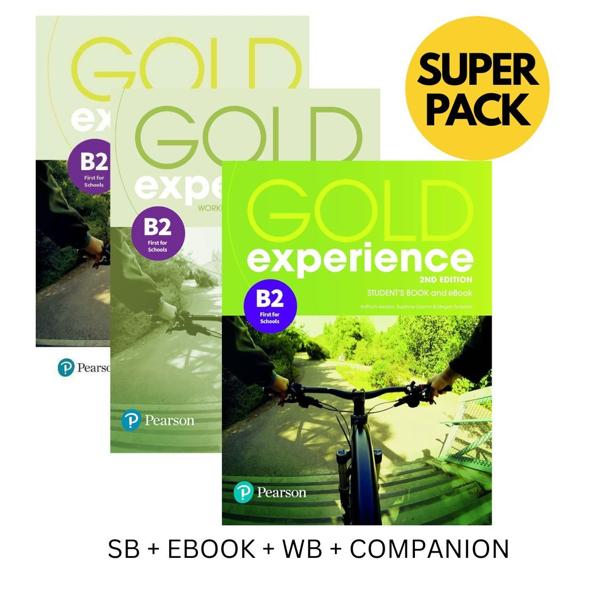 GOLD EXPERIENCE B2 SUPER PACK (STUDENT'S BOOK + EBOOK + WORKBOOK + COMPANION) 2ND ED