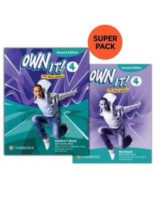 OWN IT! 4 SUPER PACK 1 (STUDENT'S BOOK + WORKBOOK + WORDLIST) 2ND. EDITION