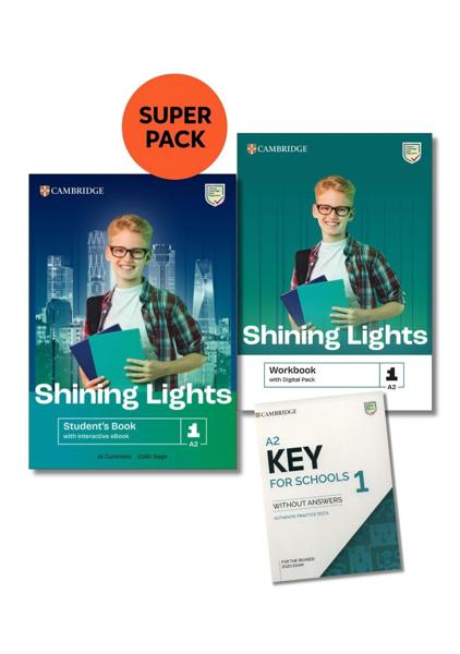 SHINING LIGHTS 1 SUPER PACK 2 (STUDENT'S BOOK + WORKBOOK + KEY FOR SCHOOLS 1) 2026